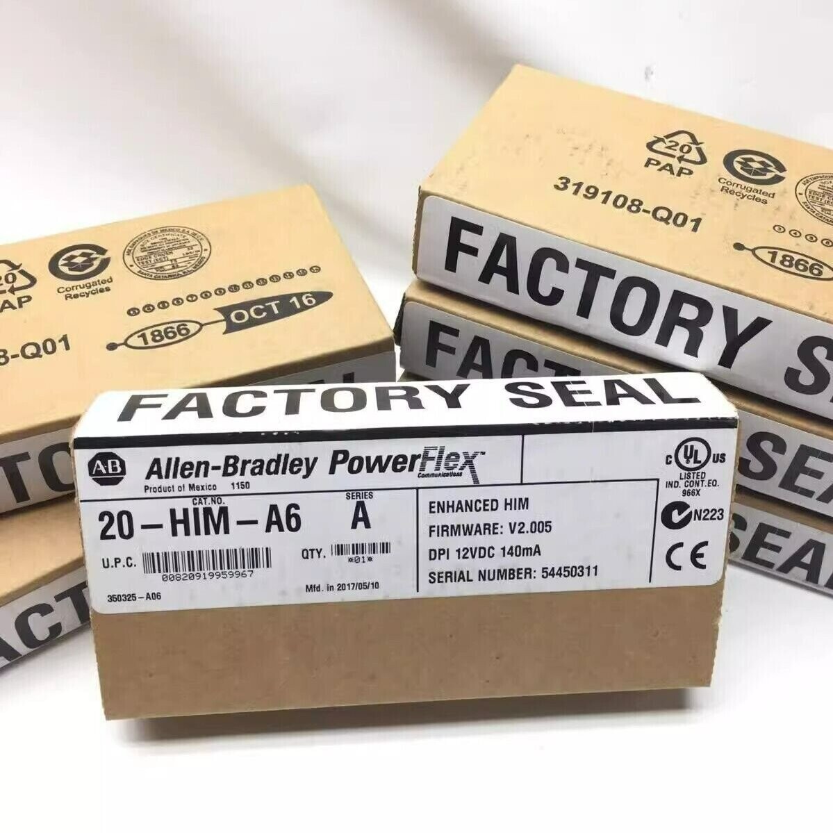 Allen-Bradley 20-HIM-A6 PoweFlex Enhanced HIM FW V2.007 12VFC New Factory Sealed