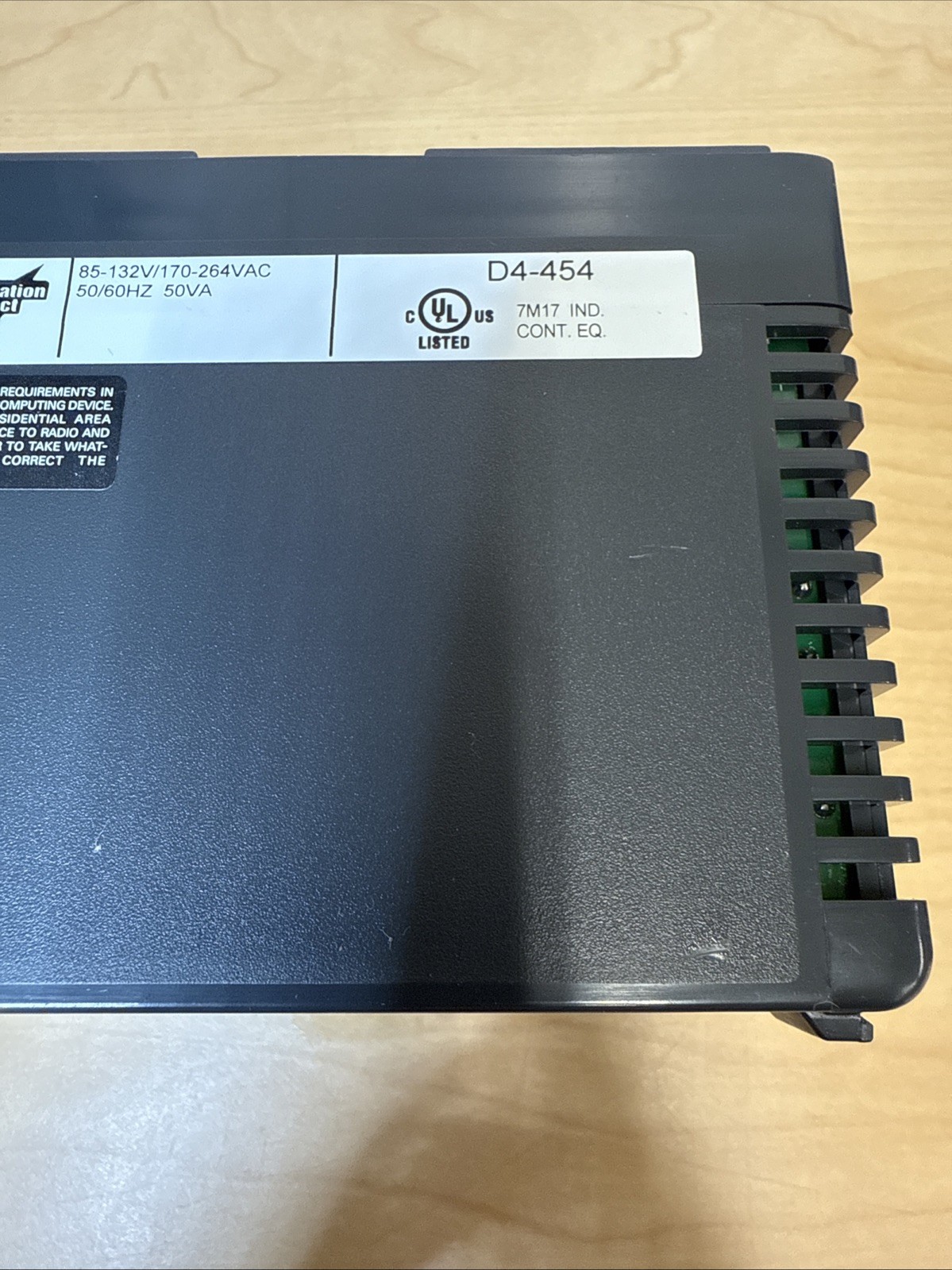 Automation Direct D4-454 Direct Logic 405 Koyo CPU Power PLC Unit