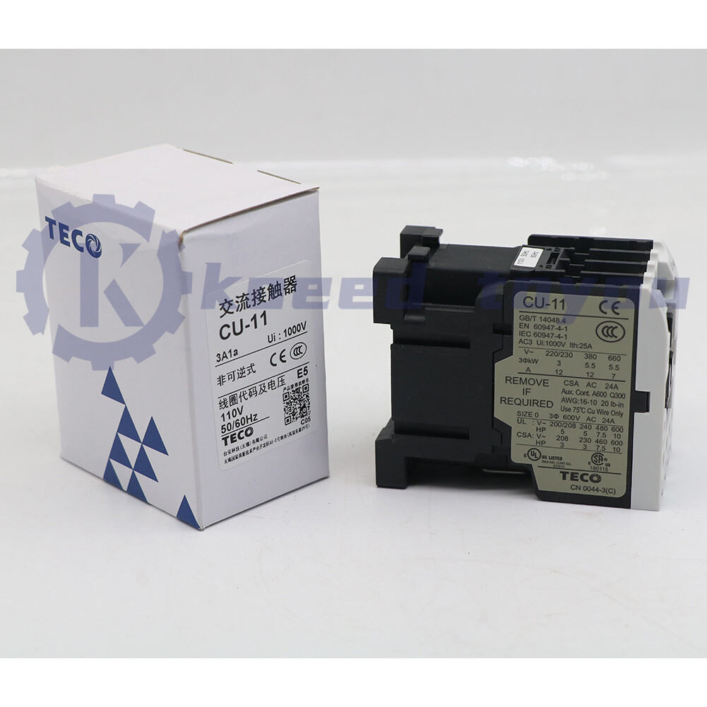 1Pcs new CU-11 110V For TECO Taian AC contactor