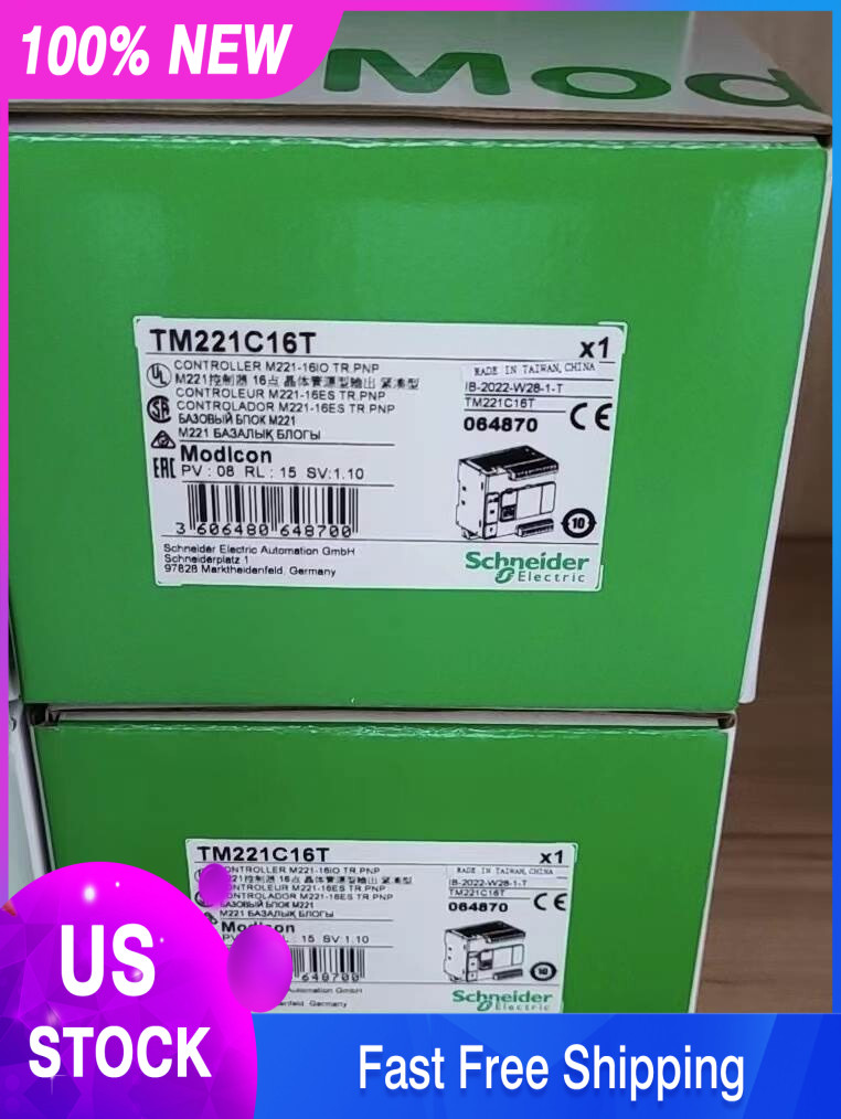 1PC Schneider TM221C16T PLC Module TM221C16T New In Box Free Fast Shipping