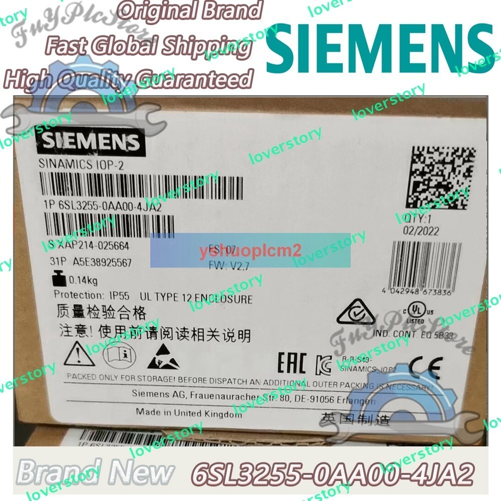 Siemens 6SL3255-0AA00-4JA2 Brand New High Quality Free Ship 6SL3 2550AA004JA2