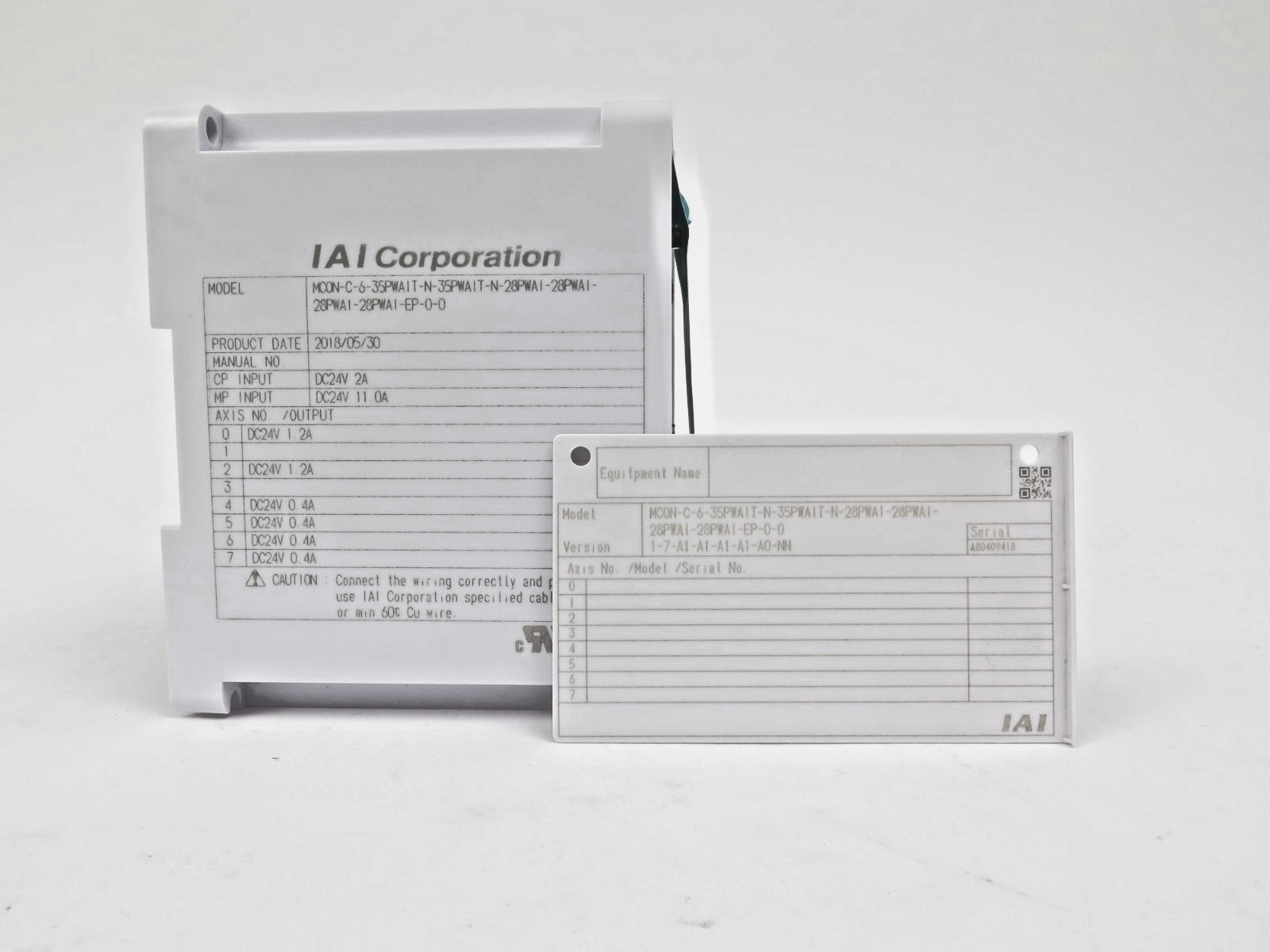 IAI MCON-C Multi-Axis Motion Controller MCON-C-6-35PWAIT-N Inspected 2018 New