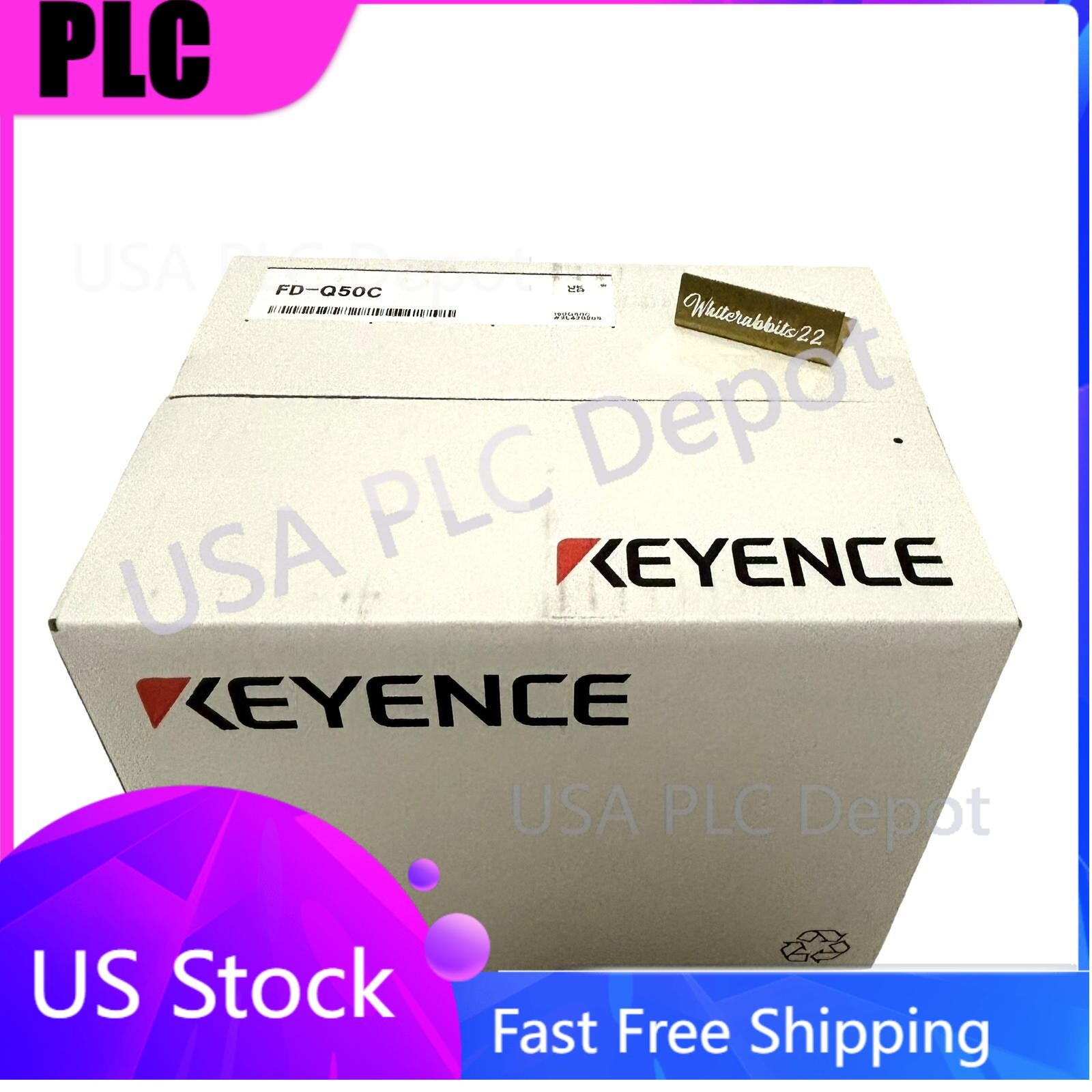 NEW Keyence FD-Q50C Clamp-On Flow Sensor Flow Meter US Free TAX