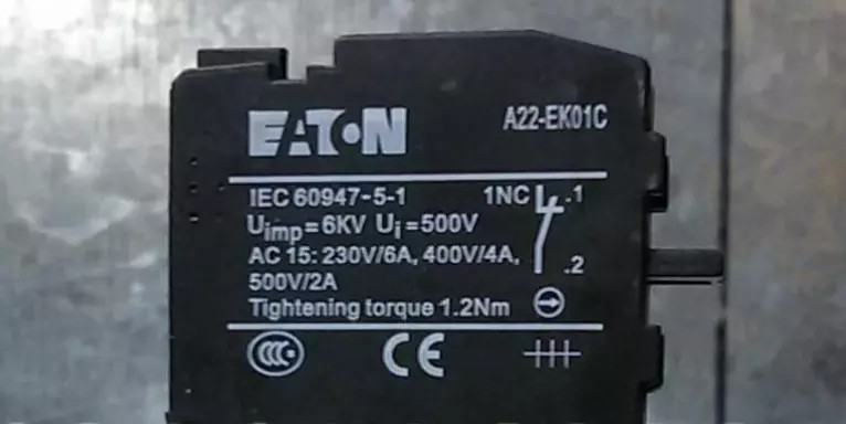 10PC Brand New EATON Moeller Contact Block A22-EK01C Free Shipping #US