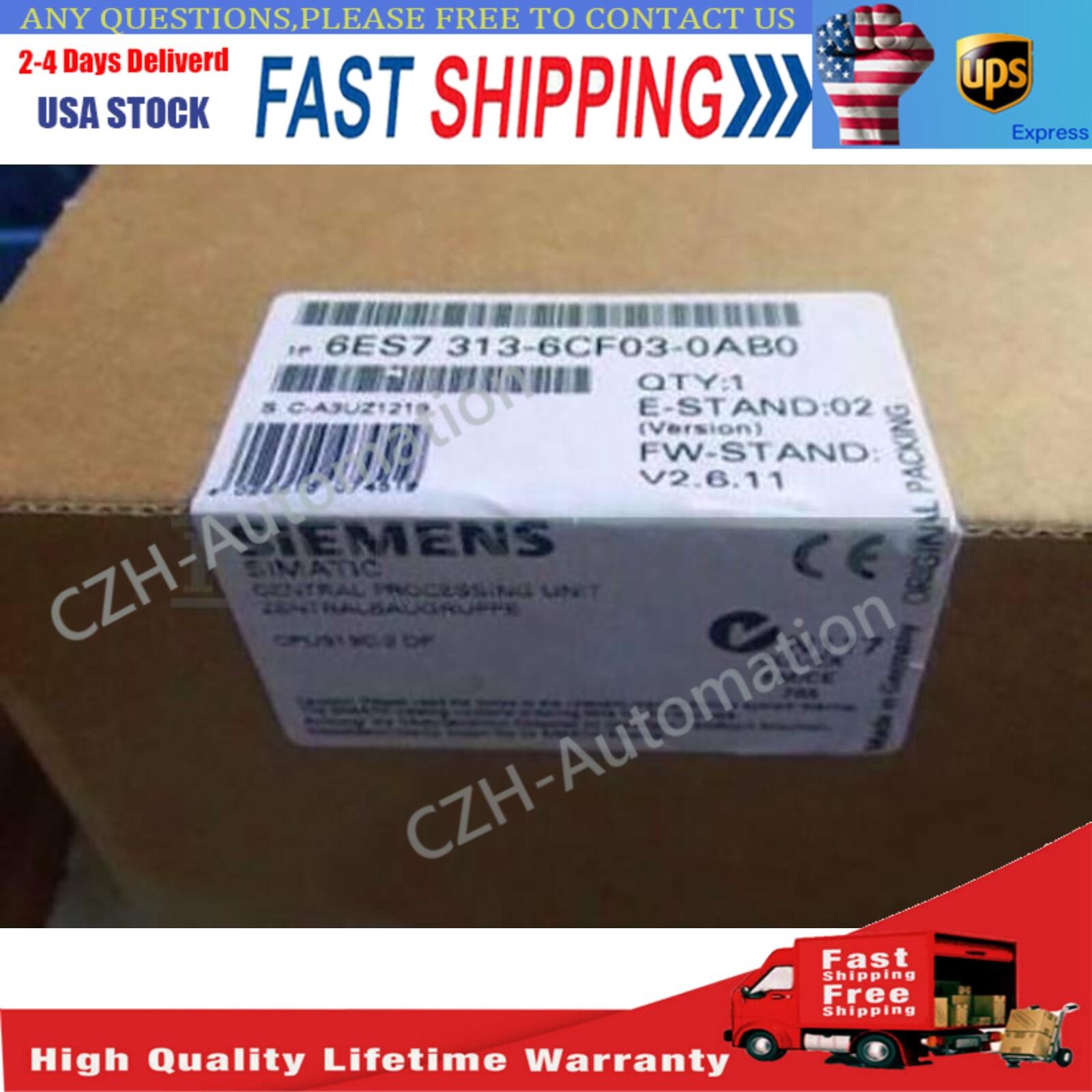6ES7313-6CF03-0AB0 6ES7 313-6CF03-0AB0 Siemens New US FREE TAX
