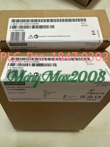 6ES7317-2EK14-0AB0 1PCS Brand New Siemens 6ES7 317-2EK14-0AB0 Fast delivery