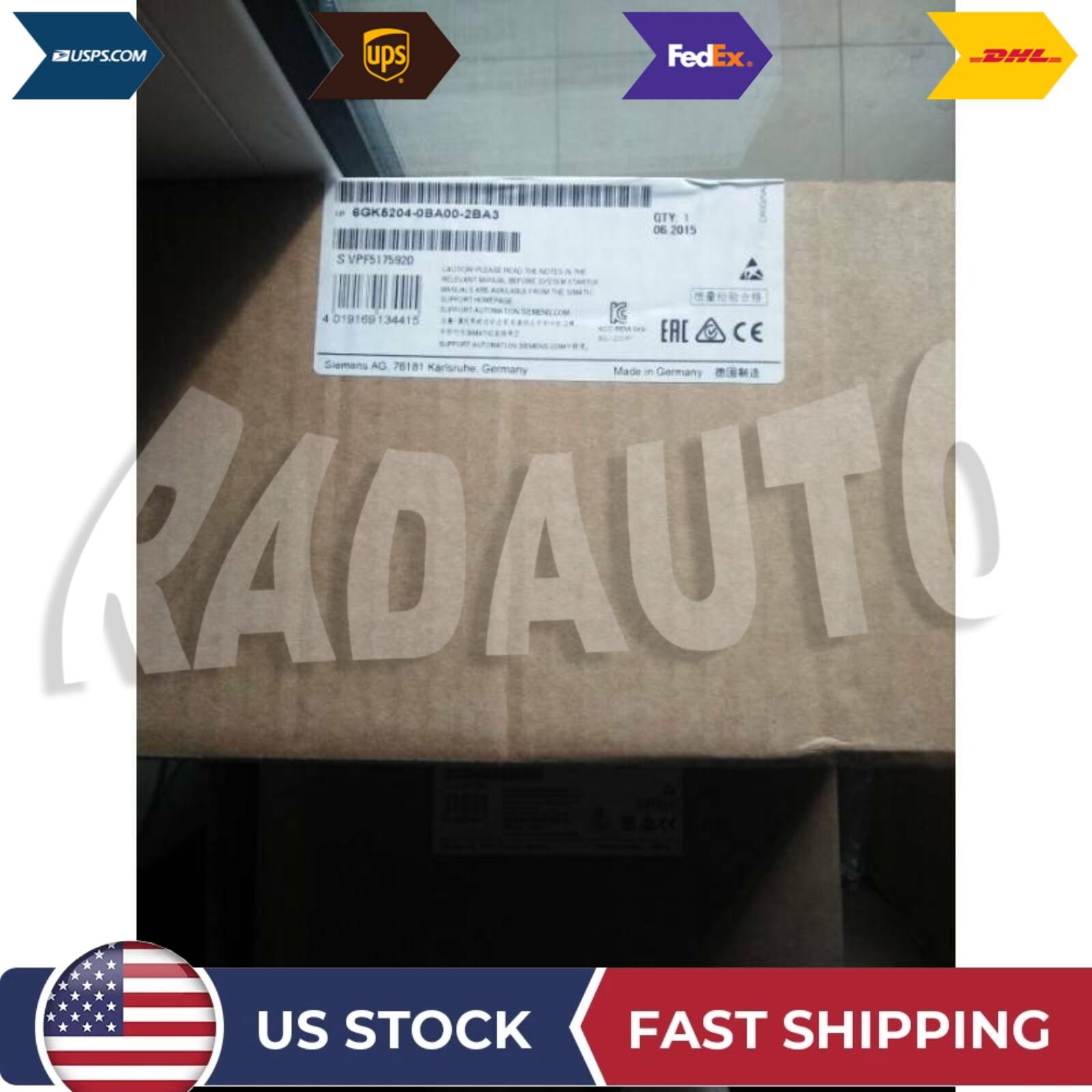 New Siemens 6GK5204-2BB10-2AA3 power supply 6GK5 204-2BB10-2AA3