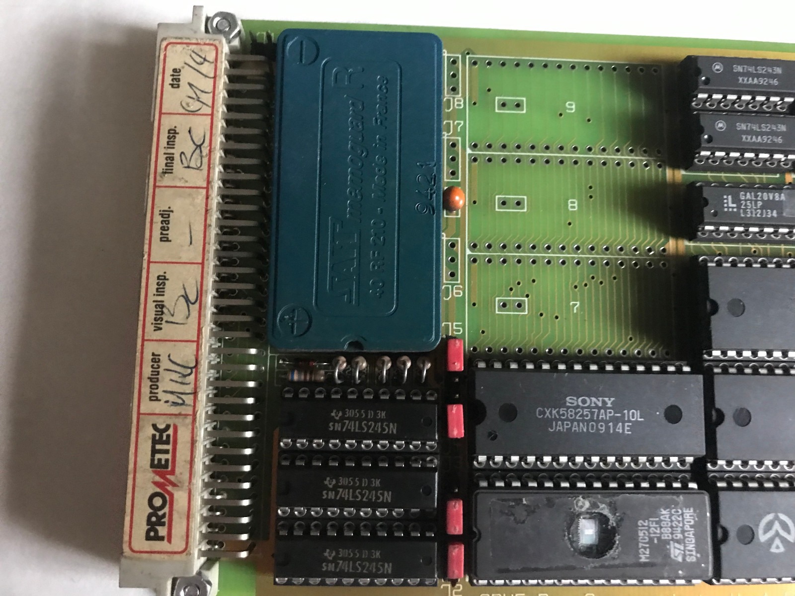PROMETEC CPU5 REV.3 CNC ELECTRICAL CPUS REV.3 BY MKC germany,SU,SV