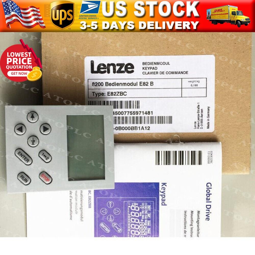 1PCS NEW LENZE E82ZBC KEY PAD OPERATOR PANEL IN BOX