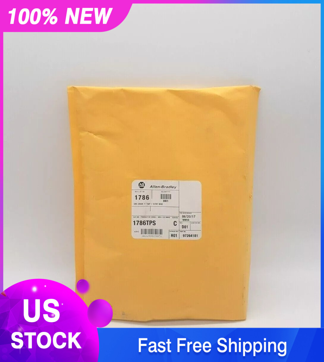1786-TPS New AB Sealed ControlNet 1 m Coaxial Straight T-Tap 1786TPS US Free Tax