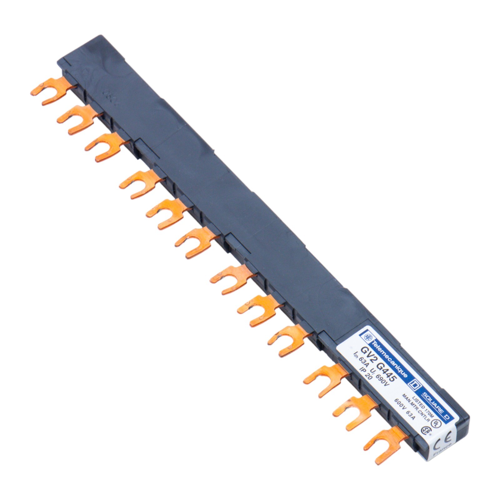 TELEMECANIQUE GV2G445, Power Terminl Busbar, GV2G445, GV2G445, Not Applicable…