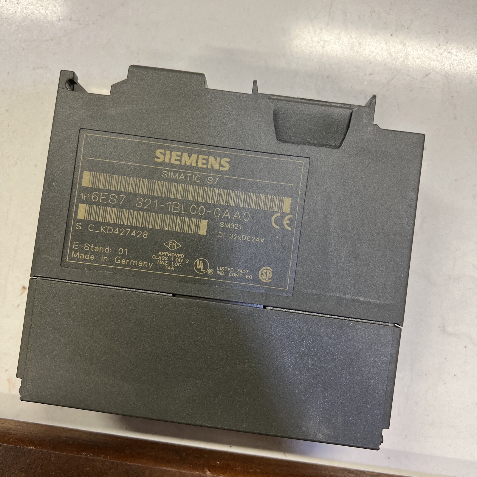 Siemens 6ES7 321-1BL00-0AA0 SImatic S7 Module 6ES7321-1BL00-0AA0