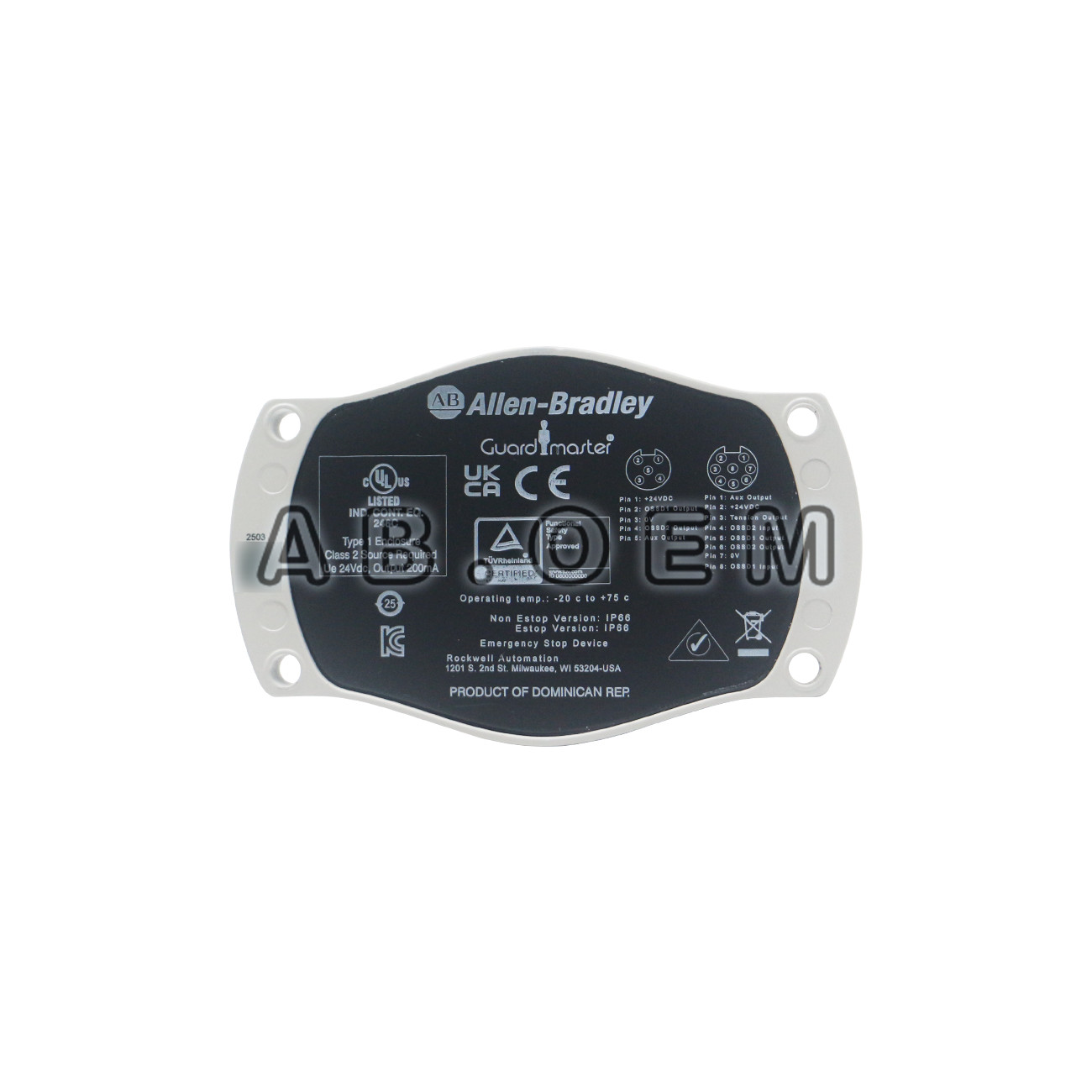NEW Allen Bradley 440E-LL5SN5 Guardmaster Lifeline 5 Cable-Pull Safety Switch