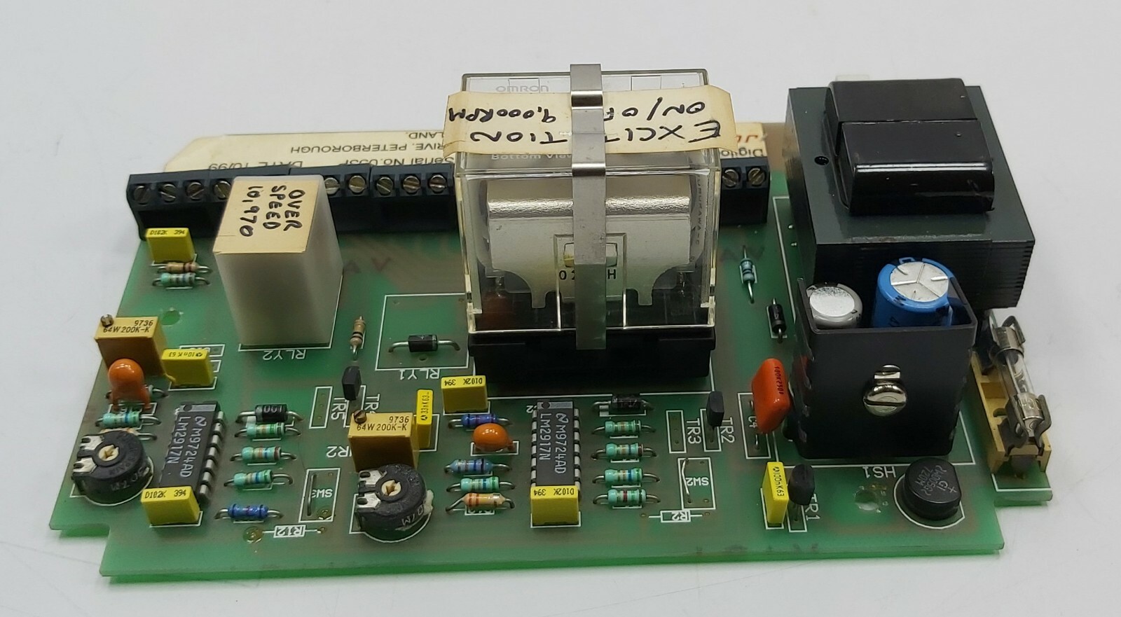 JG Controls MMA2221 Digilog Process Unit MAX DC OUT 80 mA 3649