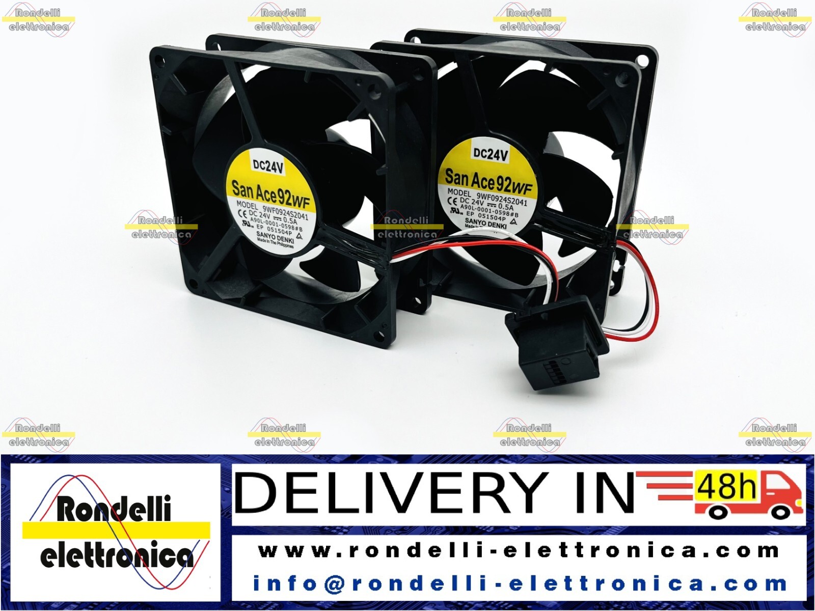 A90L-0001-0598#B 9WF0924S2041 90x90x30 (DHL 1-3 DAY DELIVERY )