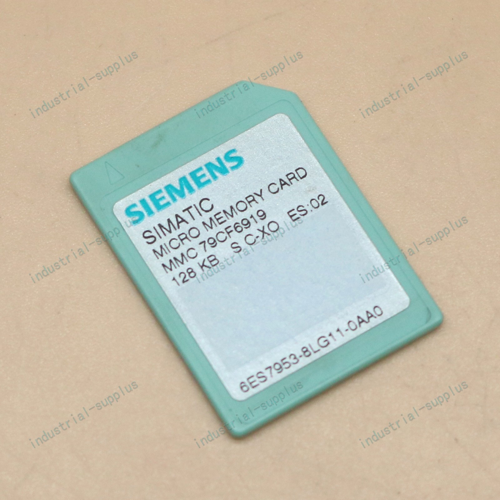 Siemens USED 6ES7953-8LG11-0AA0 6ES79538LG110AA0 Memory Card In Good Condition