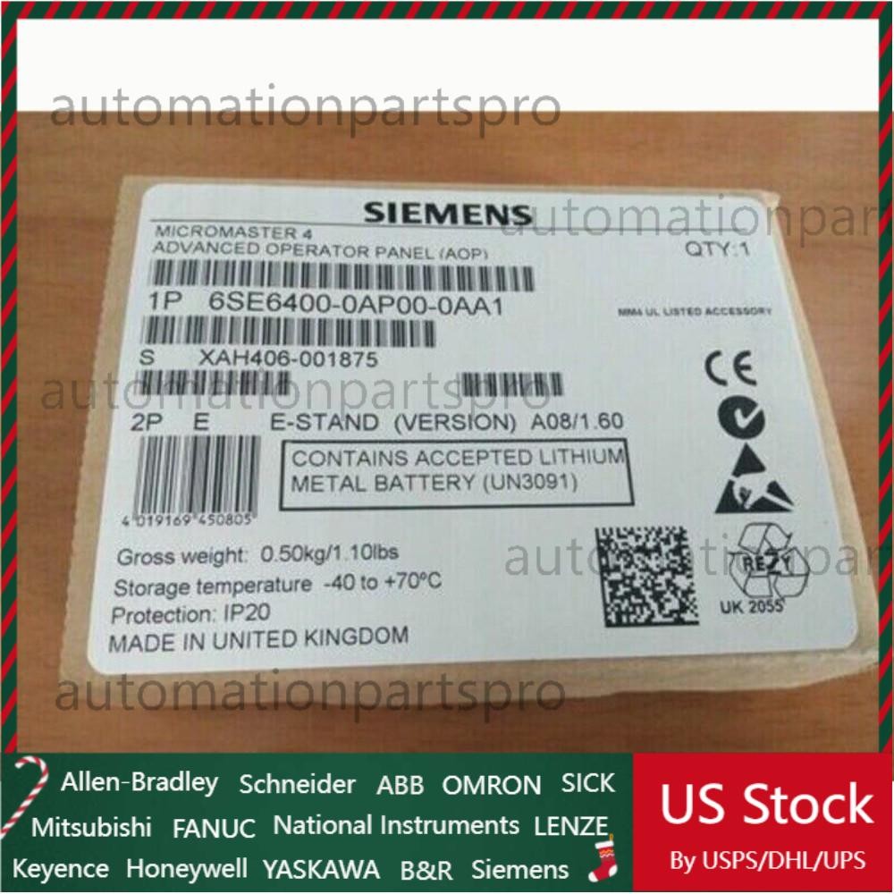 New Siemens 6SE6400-0AP00-0AA1 6SE64000AP000AA1 Advanced Operator Panel