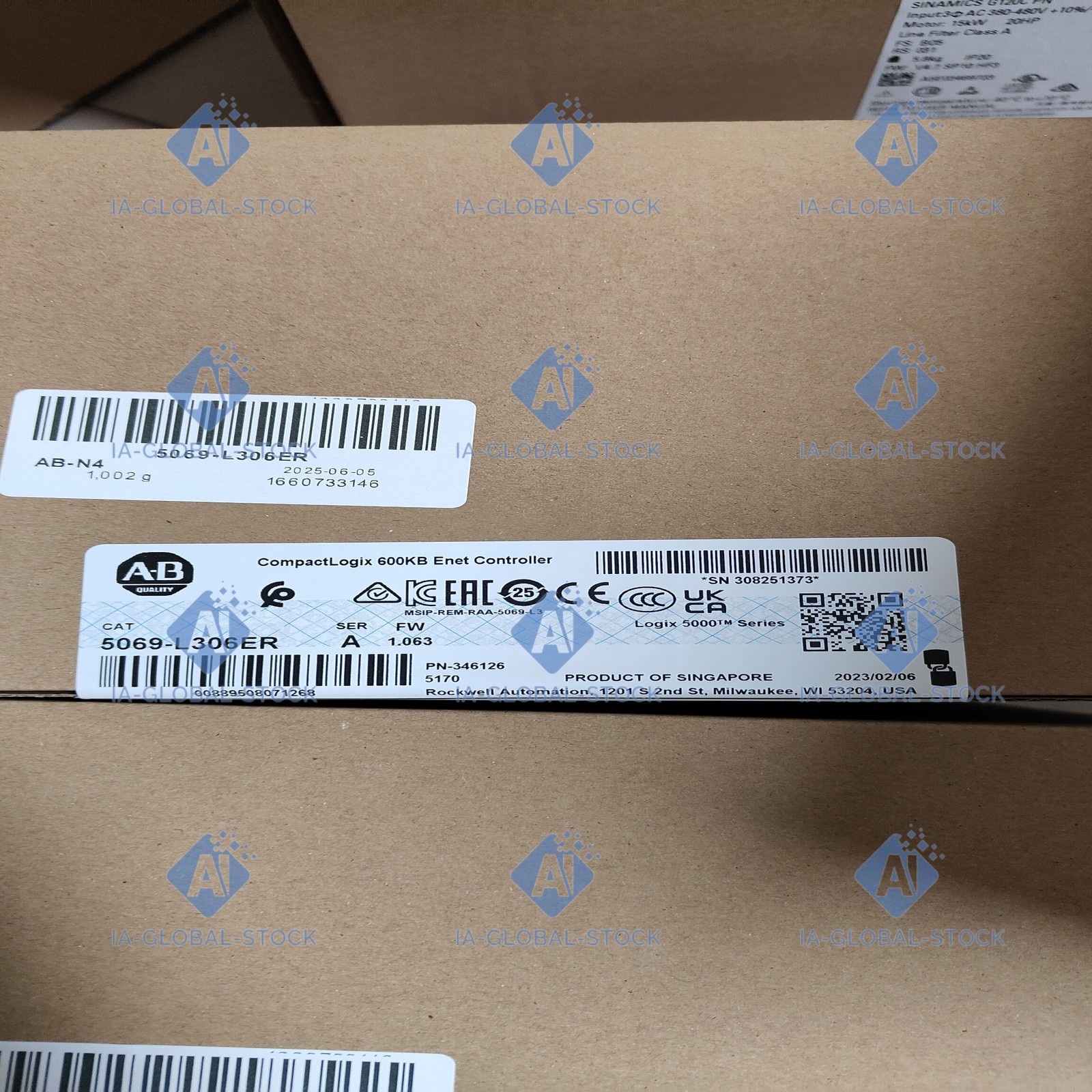 1pc Fast Shipping original New Allen-Bradley 5069-L306ER Local US Stock
