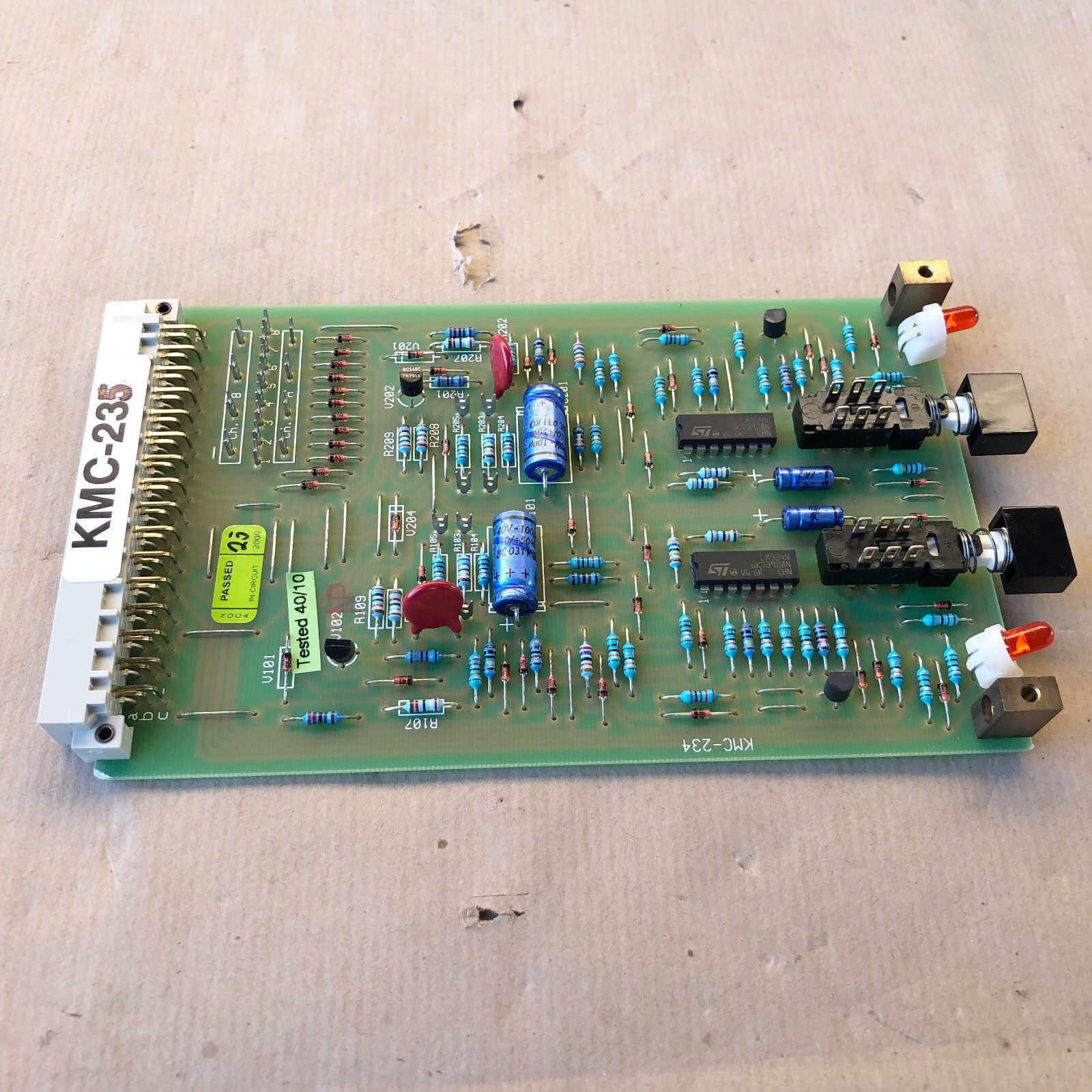 KONGSBERG AUTRONICA KMC-235 PCB CARD KMC-234