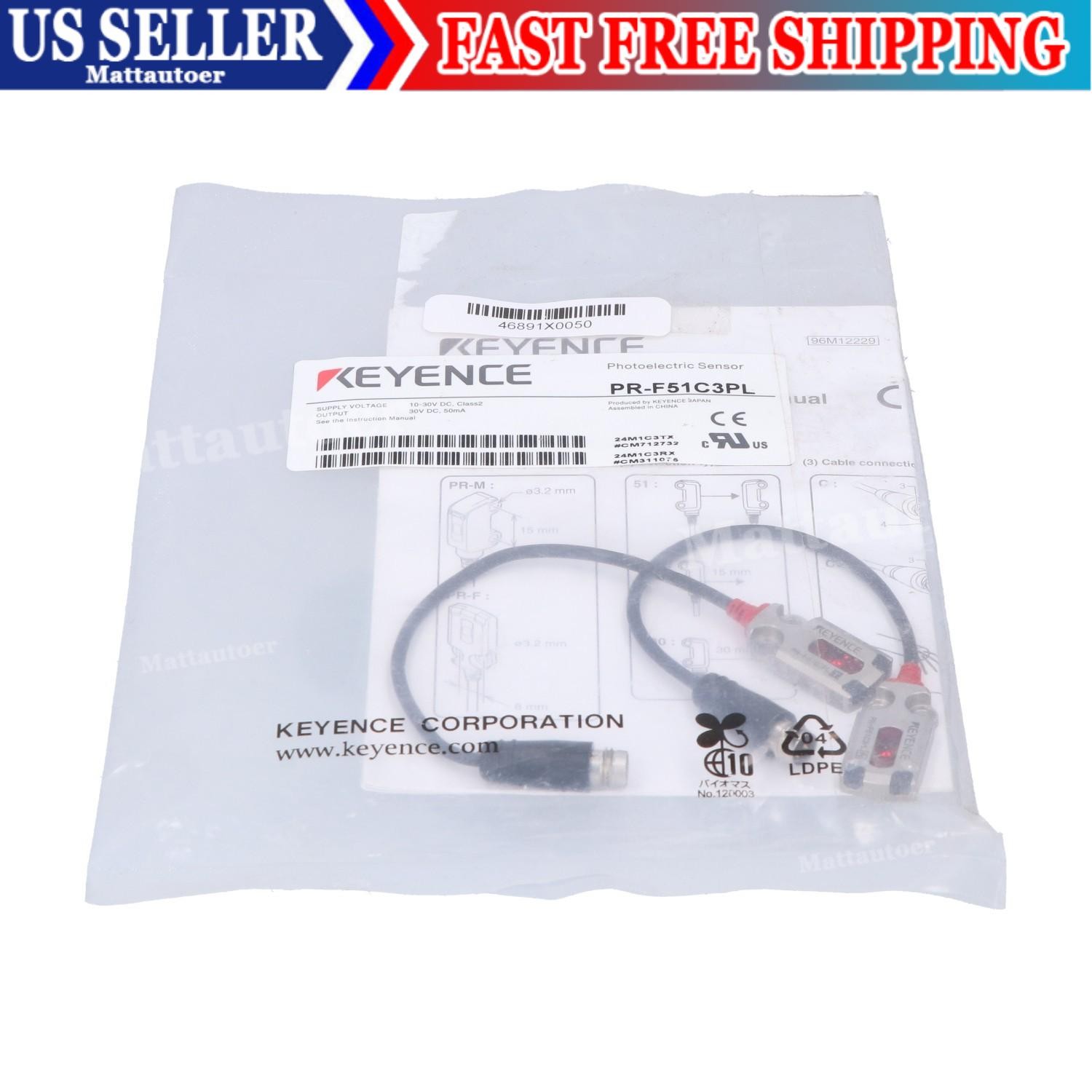 Keyence PR-F51C3PL New NFP Sealed