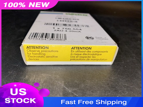 1PCS Original New WAGO 750-554 Module 750-554 SEALED!