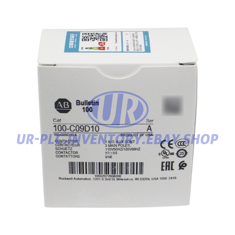 New Allen-Bradley 100-C09D10 110V /120V50/60HZContactor 100-C09D10