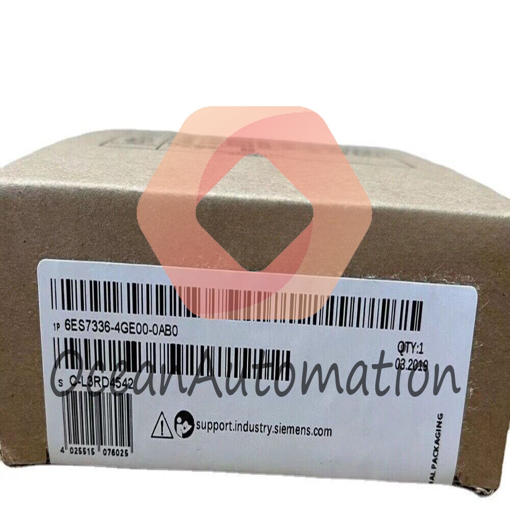 New 1Pcs SIEMENS 6ES7336-4GE00-0AB0 S7-300 Analog Input Module
