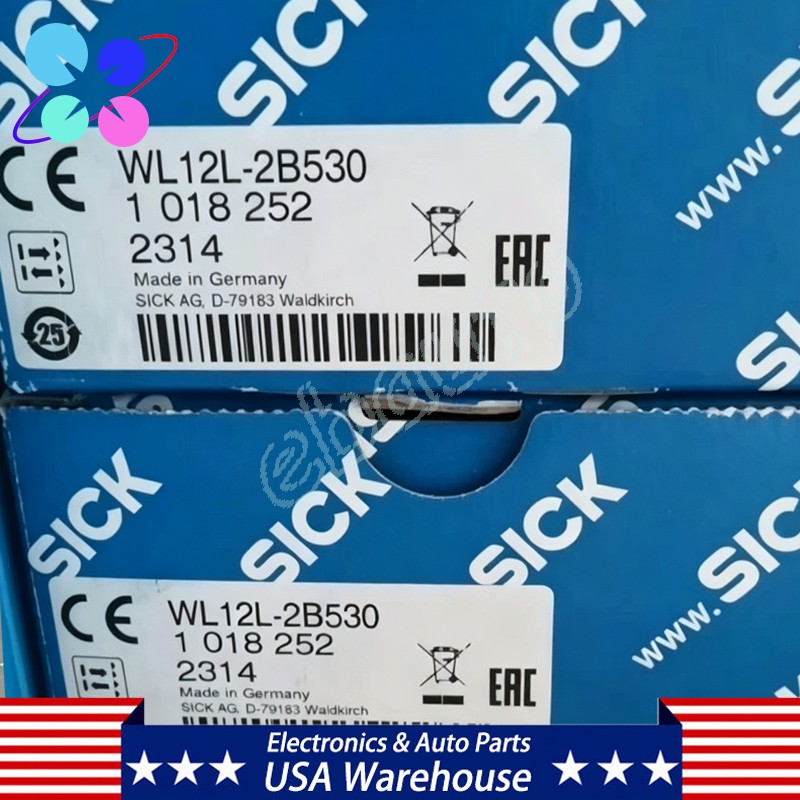 New In Box Photoelectric Switch Sensor 10-30VDC 100mA 4-Pin For SICK WL12L-2B530