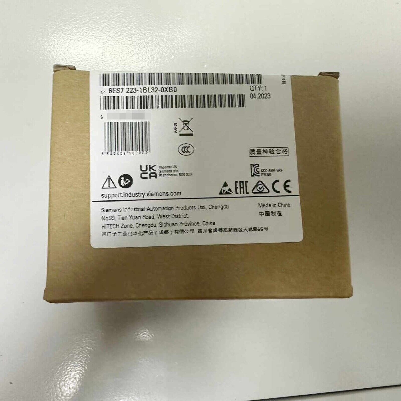 New Siemens 6ES7 223-1BL32-0XB0 S7-1200 Digital I/O SM 1223 6ES7223-1BL32-0XB0