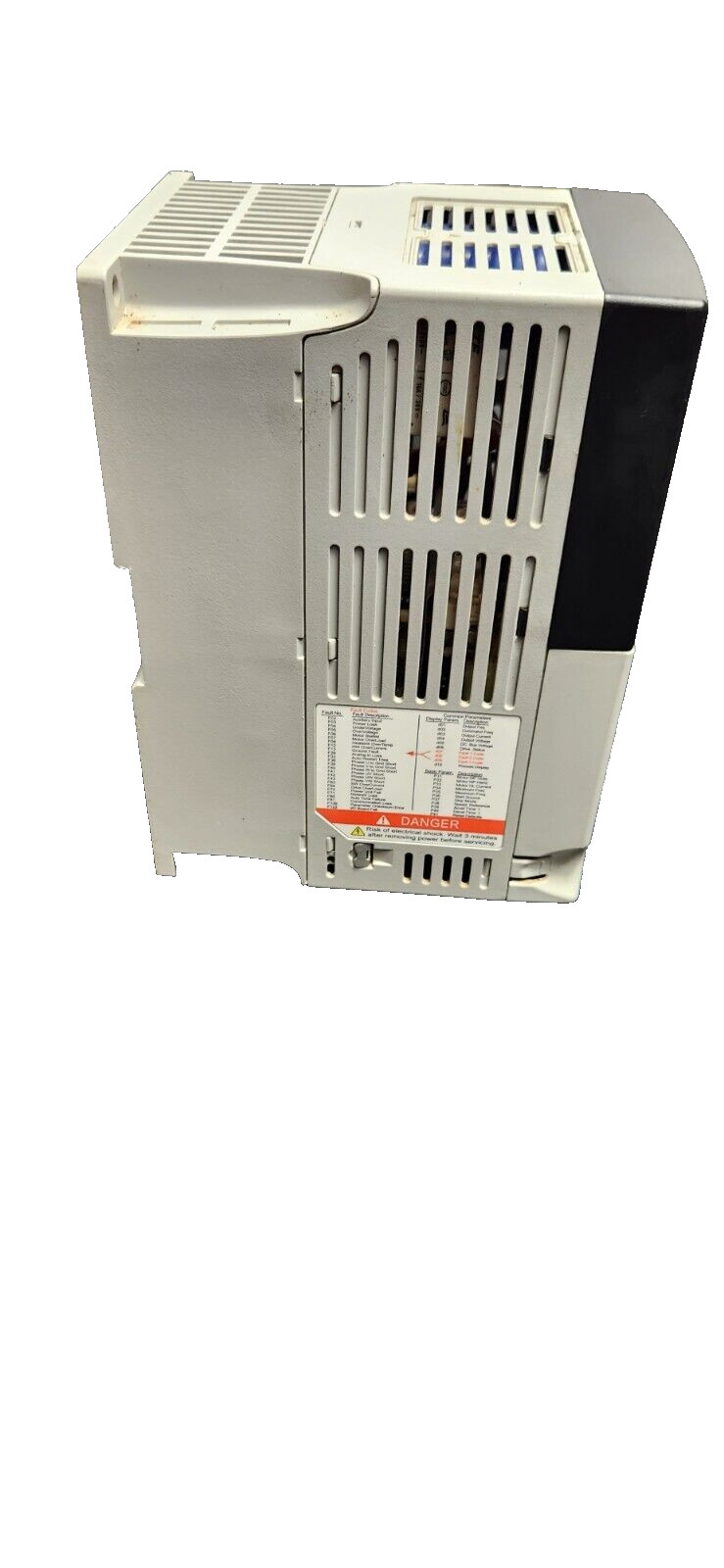 Allen-Bradley VFD Variable Frequency Drive 22B-D2P3N104 SER A Working Surplus