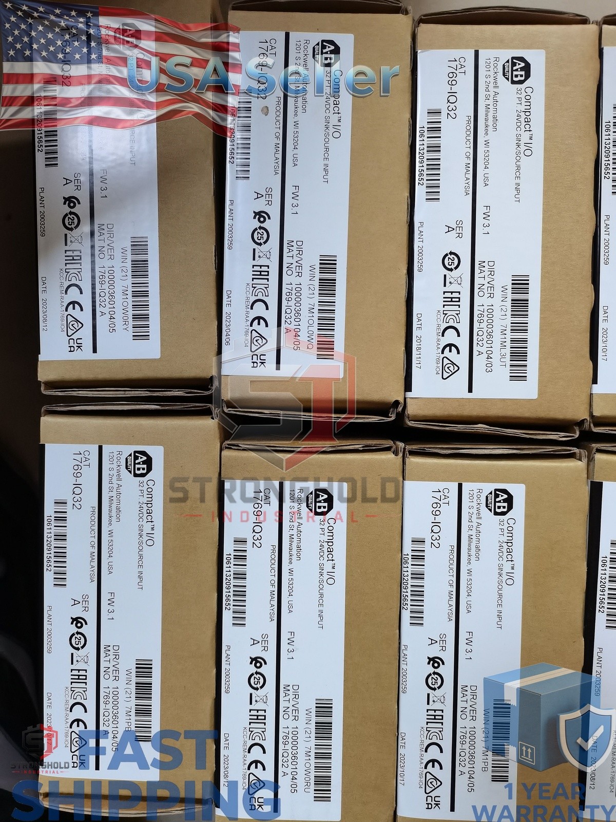 1PC New in box 1769-IQ32 Allen-Bradley USA STOCK