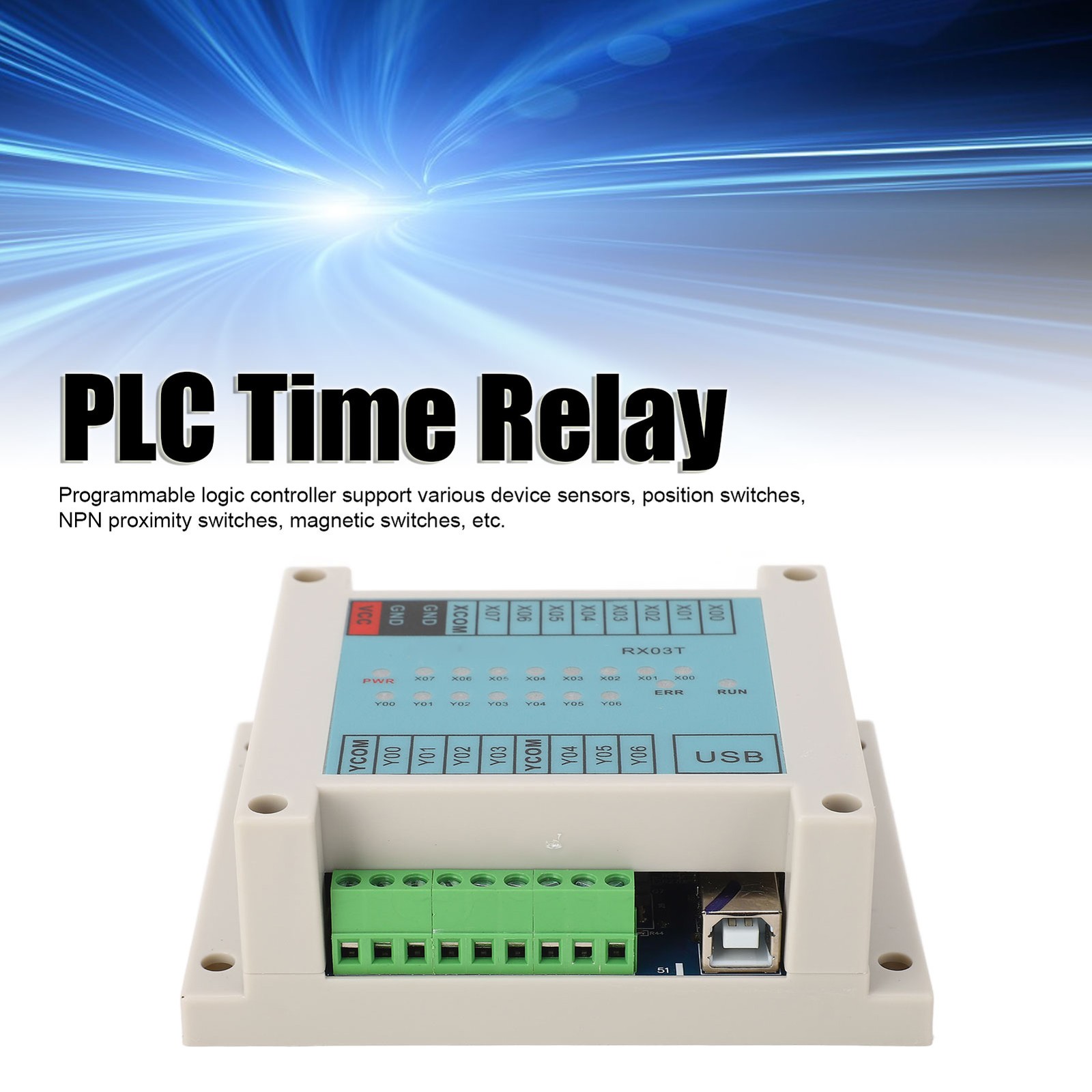 Programmable Logic Controller Industrial PLC Sequential Control Time Relay