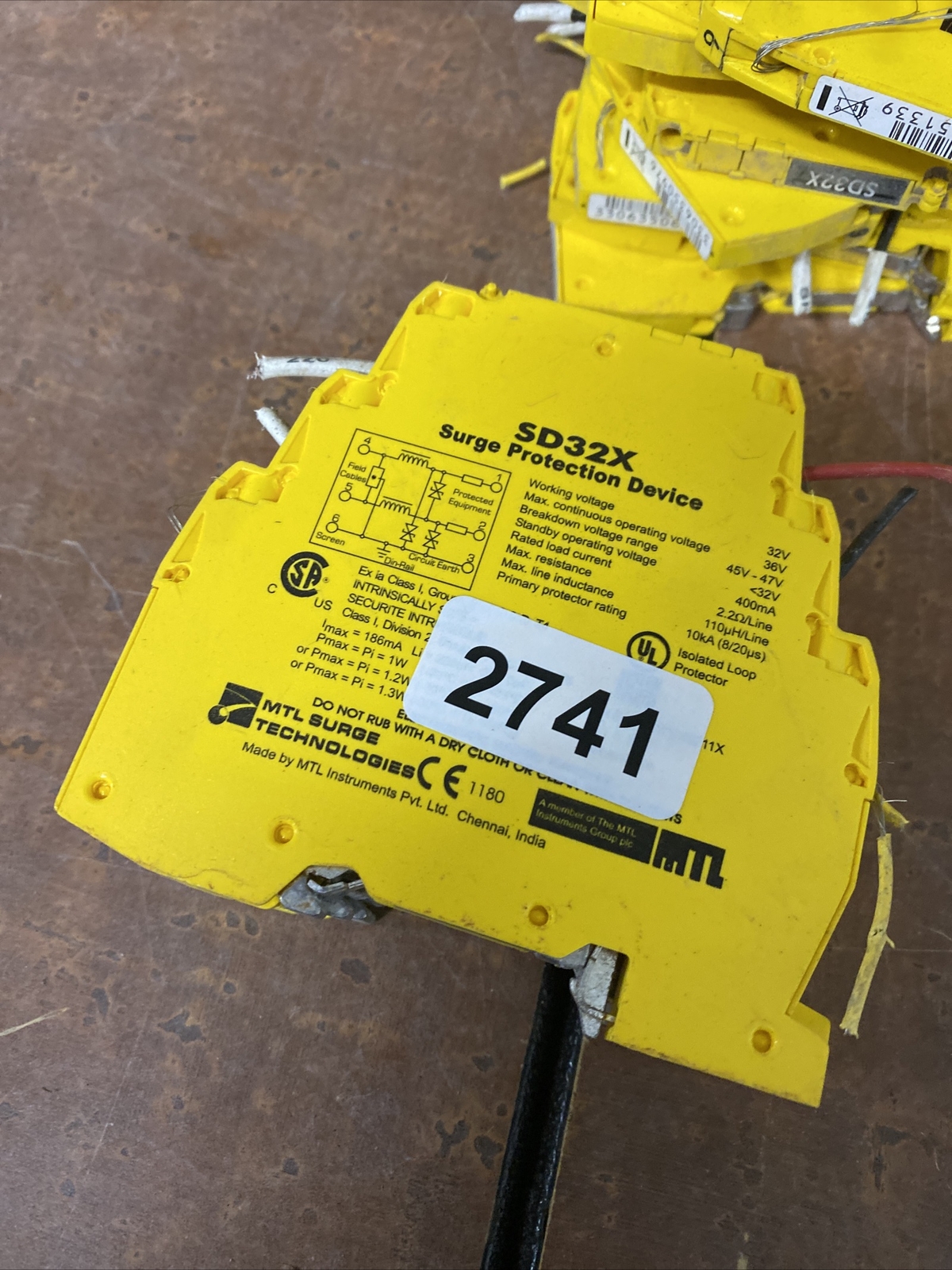 MTL SD32X SURGE PROTECTION DEVICE Used Working Eaton PLC Allen
