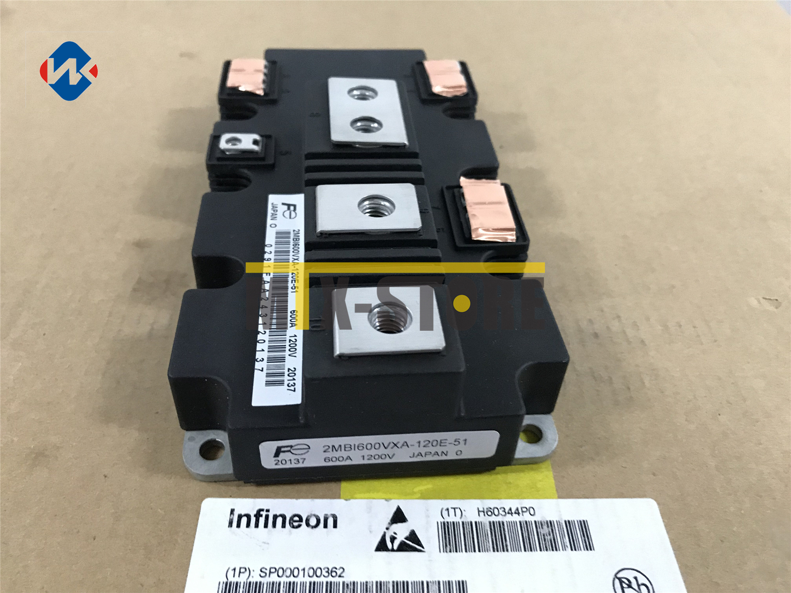 1QTY New Fuji 2MBI600VXA-120E-51 Power Module Supply