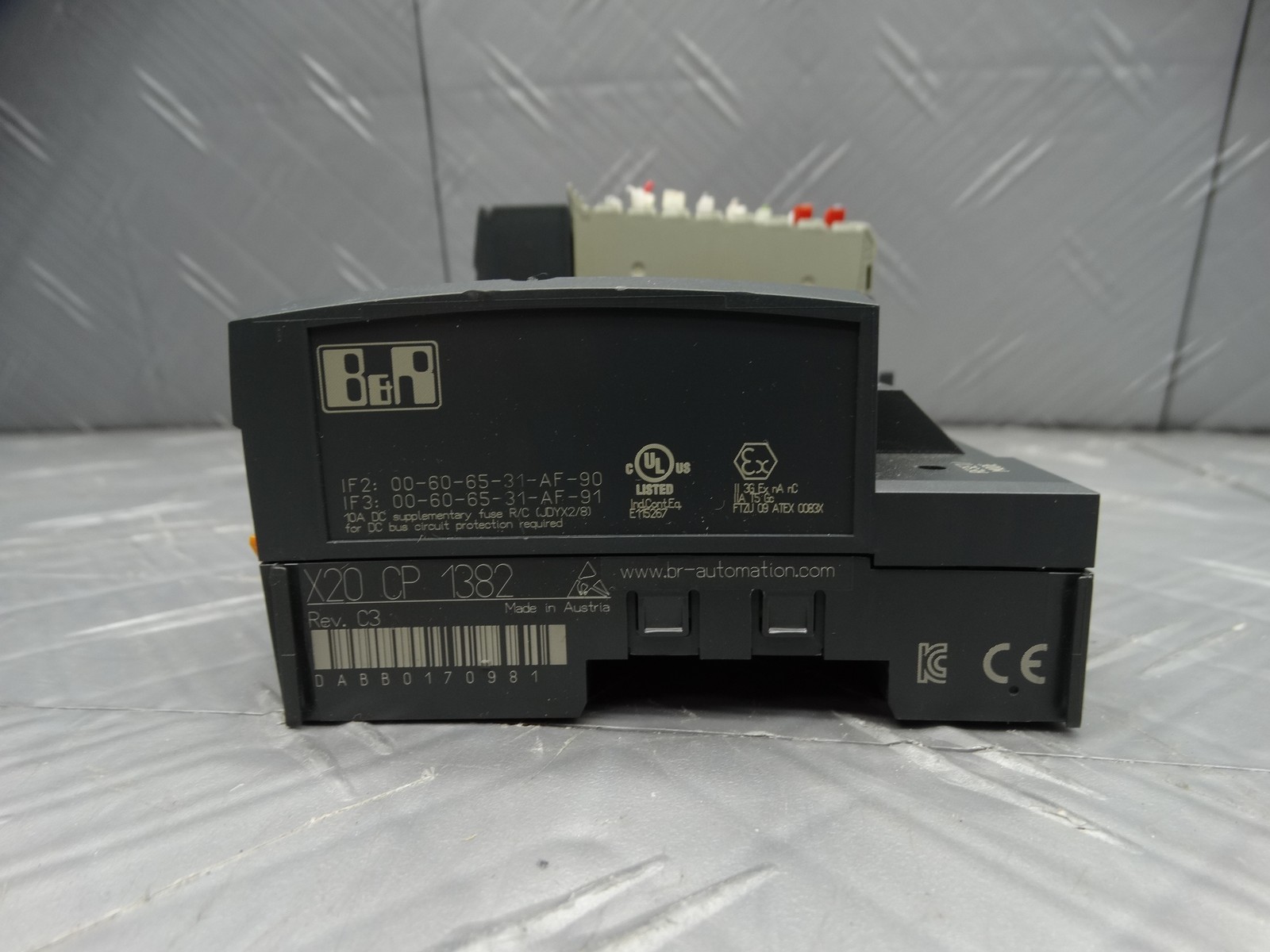 B&R X20CP1382 CPU Module Intel x86 Atom 400MHz X20 System PLC