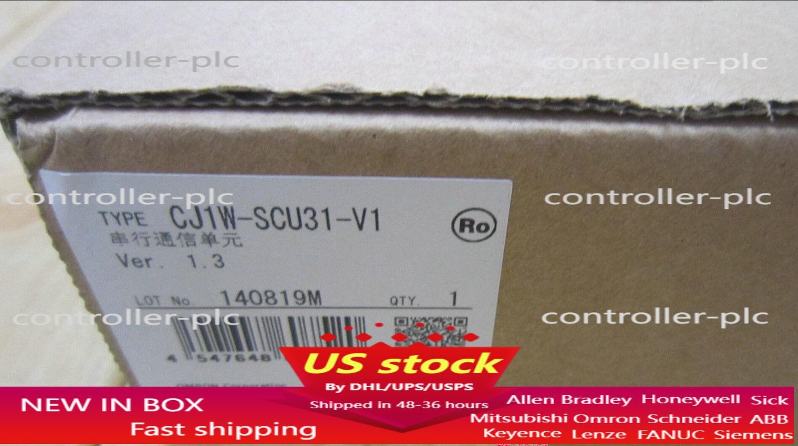 Omron CJ1W-SCU31-V1 PLC Module CJ1WSCU31V1 New In Box US Free TAX