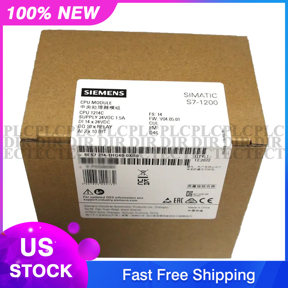 New SIEMENS 6ES7214-1HG40-0XB0 PLC CPU