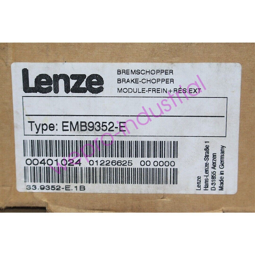 EMB9352-E NEW LENZE EMB9352E Brake Module