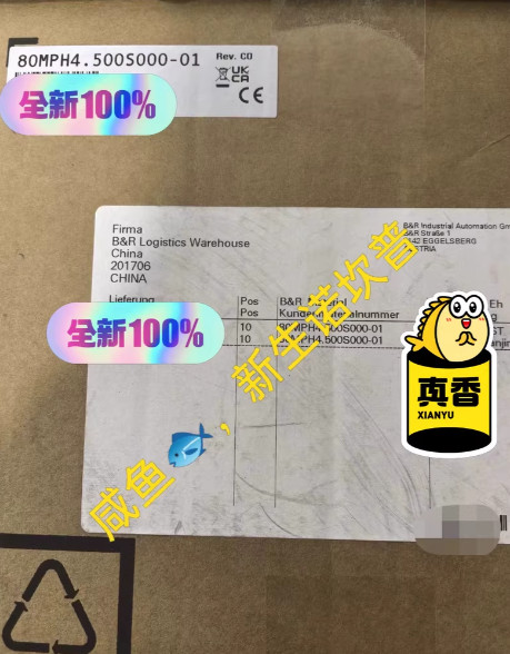 1PCS B&r Servo Drive 80MPH4.500S000-01 New fedex or DHL