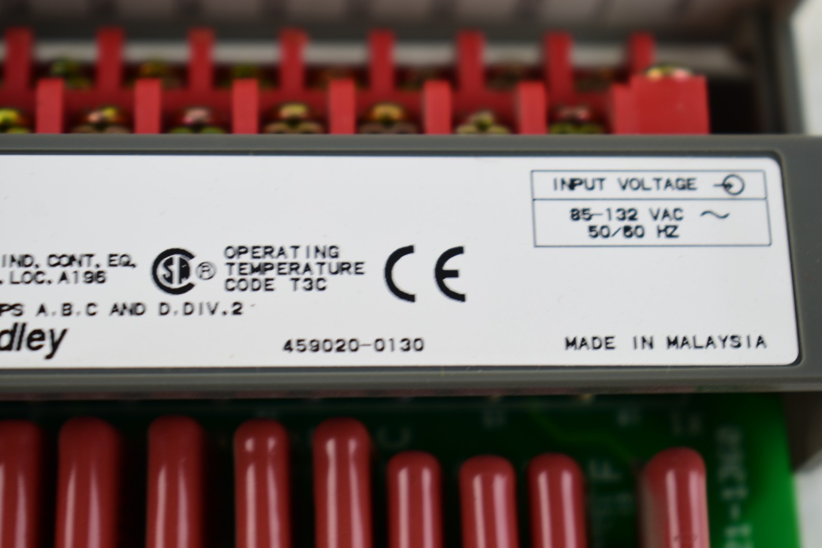 Allen Bradley 1746-IA16 Module (AB4-3)