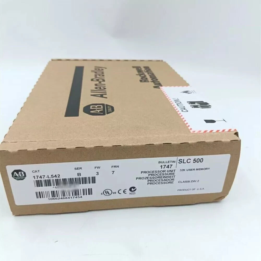 AB 1747-L542 SLC 500 5/04 CPU PROCESSOR UNIT 1747L542 NEW Factory Sealed