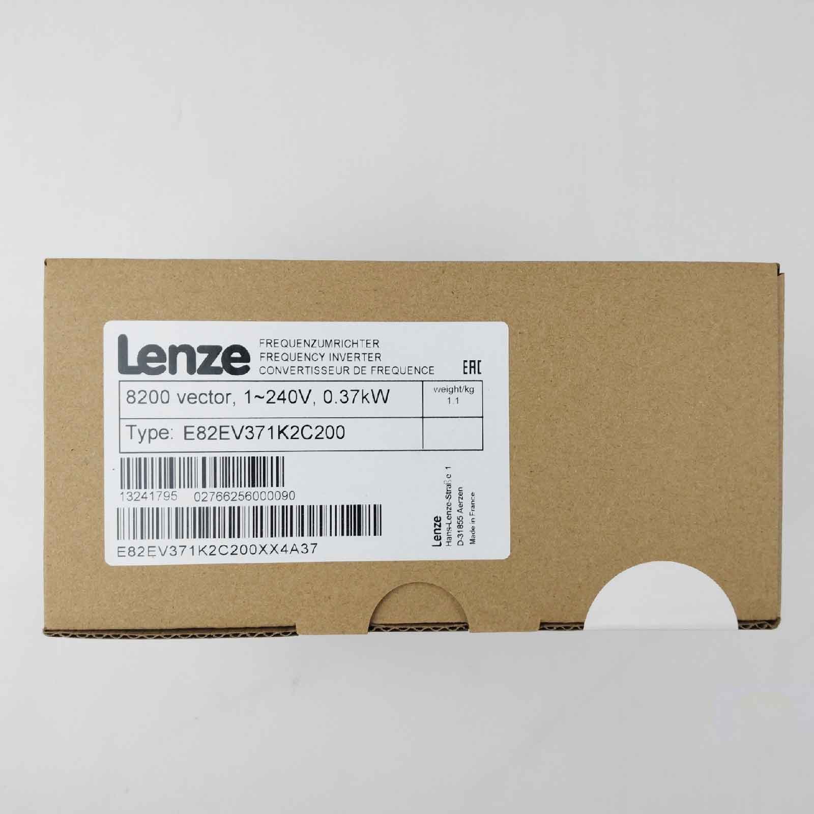 E82EV371K2C200 1PC New Sealed Lenze Inverter 8200 Vector E82EV371K2C200