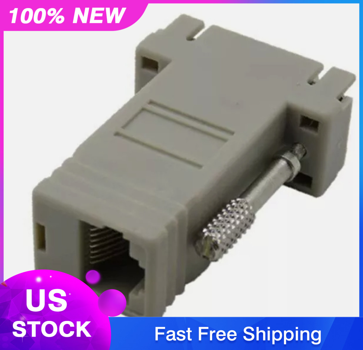 New In Box SCHNEIDER 110XCA20300 RJ45 to DB9 Head Communication Adapter
