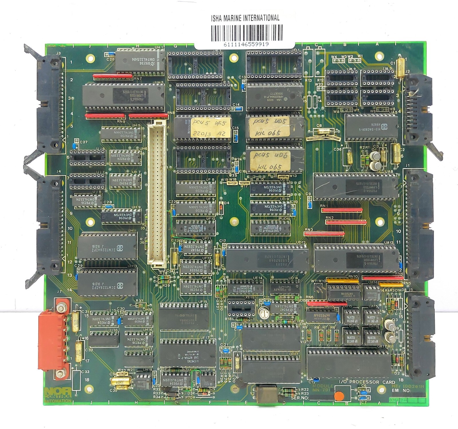 Nor Control Automation NN-791 I/O Processor Card HEr 100261H