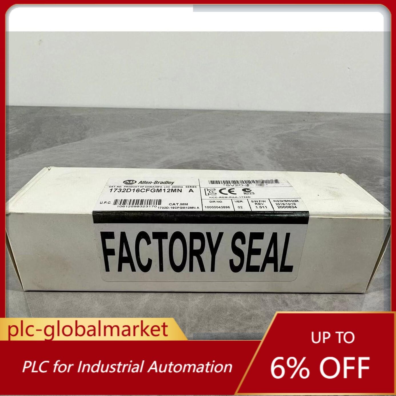New Allen Bradley ArmorBlock 16 Point Configurable 1732D-16CFGM12MN