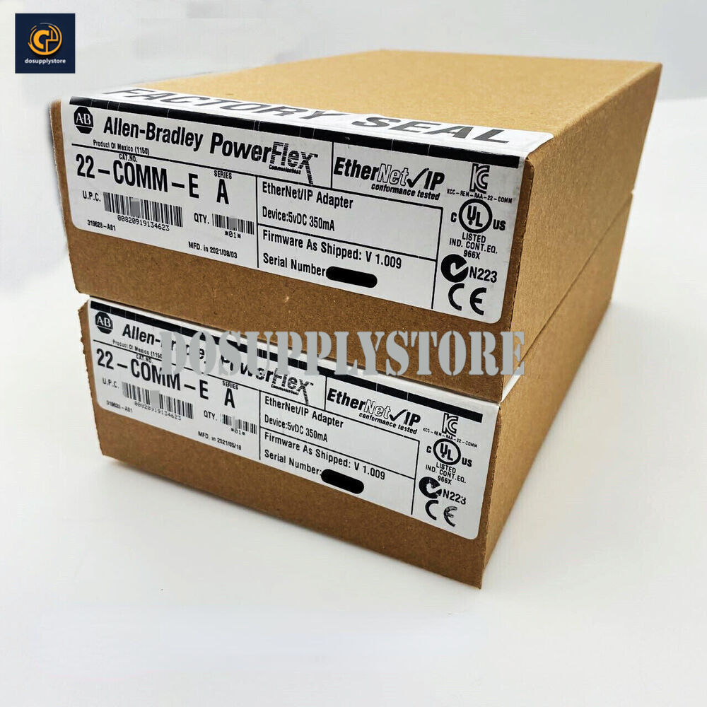 22-COMM-E AB PowerFlex EtherNet-IP Adapter New Expedited Shipping 22COMME1pcs GQ