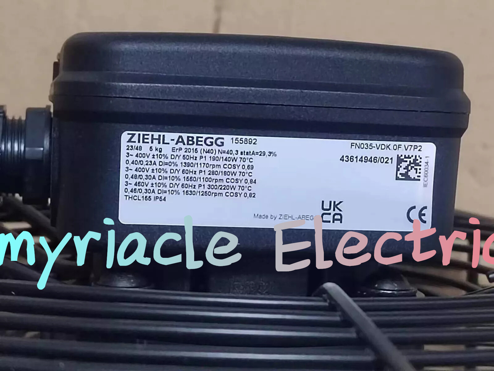 1PC New ziehl-abegg FN035-VDK.0F.V7P2 Axial-Flow Fan FN035VDK.0F.V7P2 /