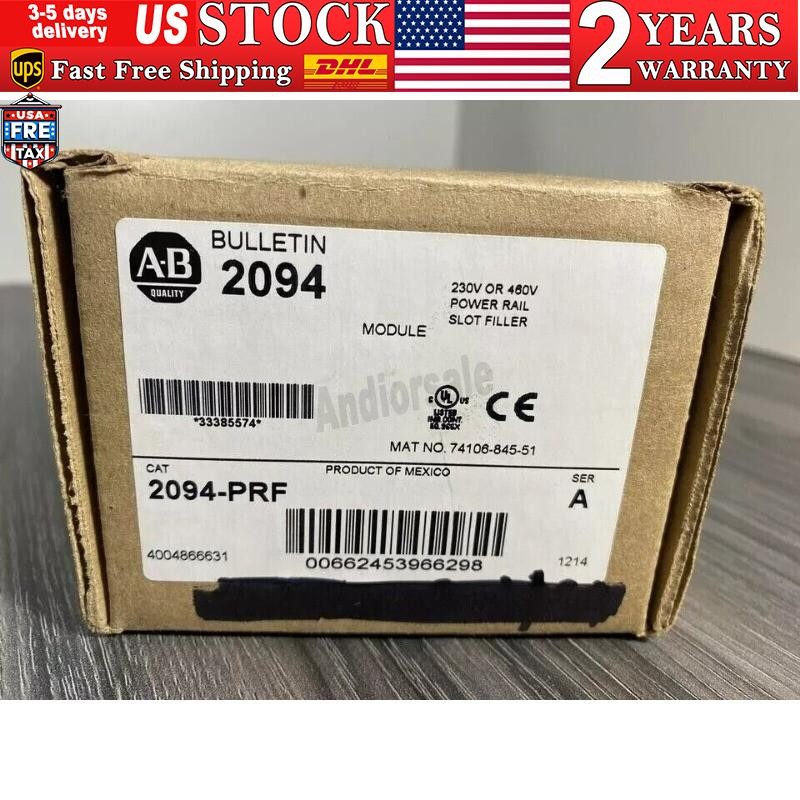 New Factory Sealed AB 2094-PRF SER A KINETIX 6000 Slot Filler Module 2094PRF