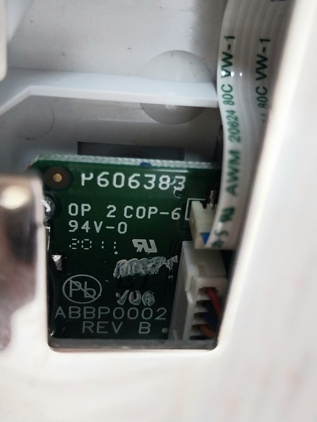 ABB RET 650 Transformer Protection Unit P606383 Rev.A 94V-0 (Front Panel Only)
