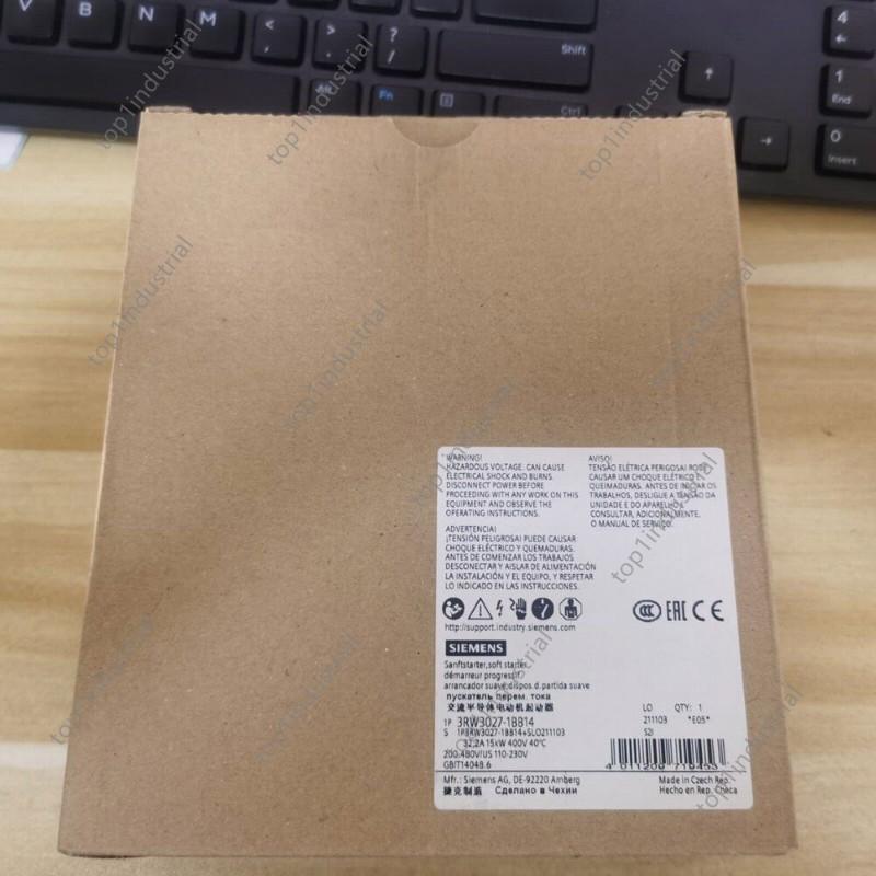 One New Siemens 3RW3027-1BB14 3RW30271BB14 In Box Fast Shipping